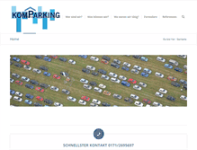 Tablet Screenshot of komparking.de